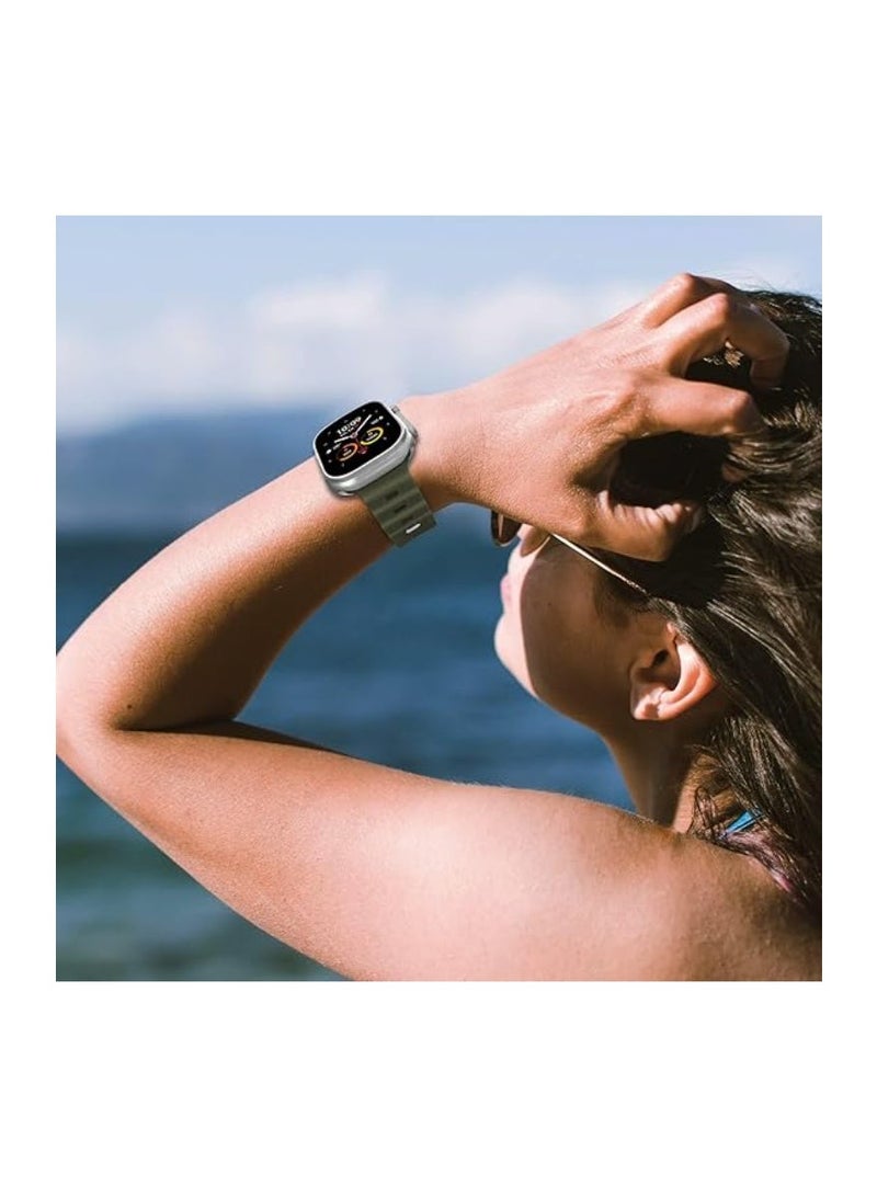 ادهوماكس ساعة ذكية T1000 Ultra2 بتصميم أنيق 2.08 بوصة، ان اف سي ، شاشة لا نهائية، متتبع اللياقة البدنية، معدل ضربات القلب، مكالمات، شحن لاسلكي، لأجهزة الاندرويد والايفون للرجال والنساء - Image 5